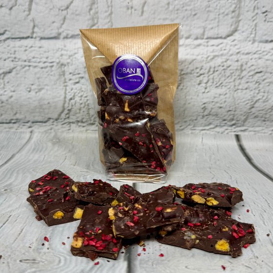Raspberry & Honeycomb Bark